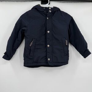 Mini Boden navy blue jacket 5-6 boys